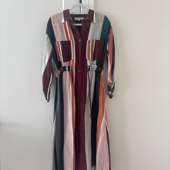 Apiece Apart Linen Dress - Picture 5 of 8